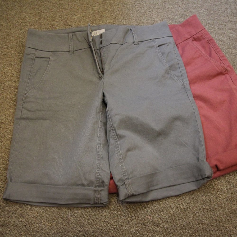 2/$30 LOFT Bermuda Shorts Bundle